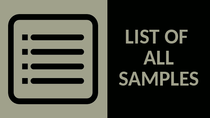 list